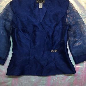 Alex Evenings Women’s Blouse Jacket